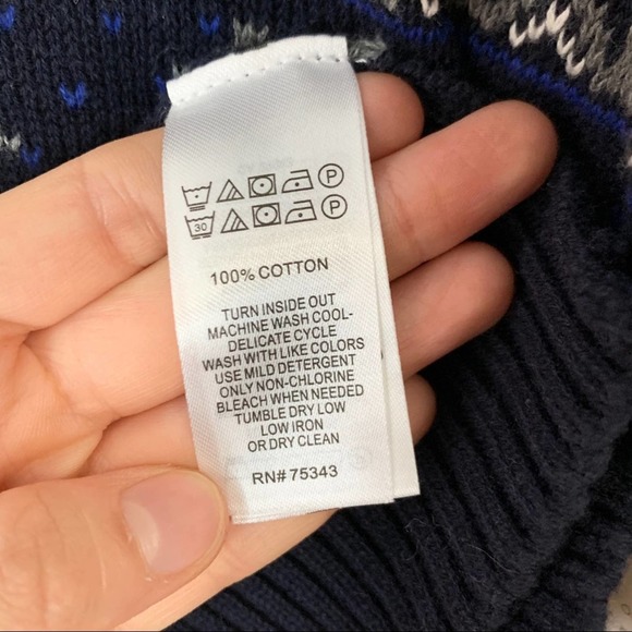 NWT ASPEN Blue Reindeer Holiday Pullover Sweater - Picture 7 of 9